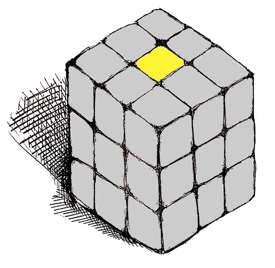 Cubo de Rubik - Paso 1