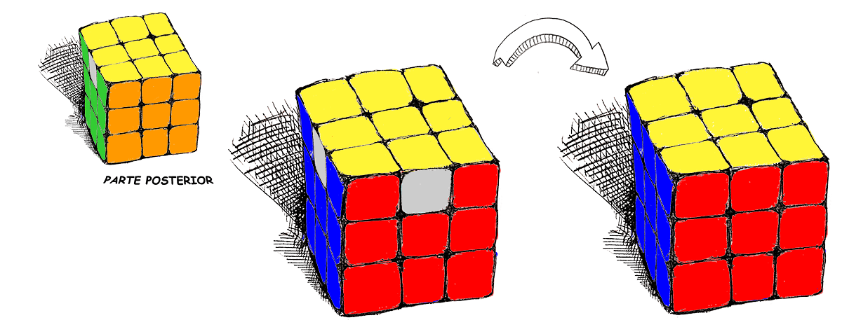 Cubo de Rubik - Paso 8