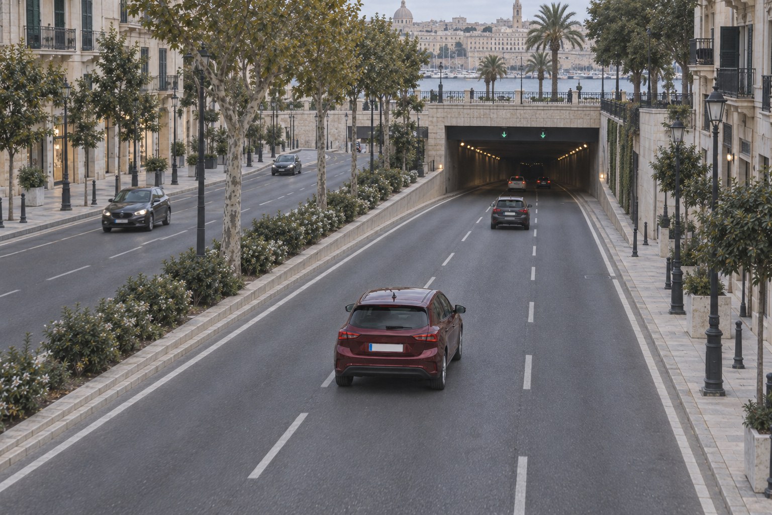 South portal of the River Tunnel